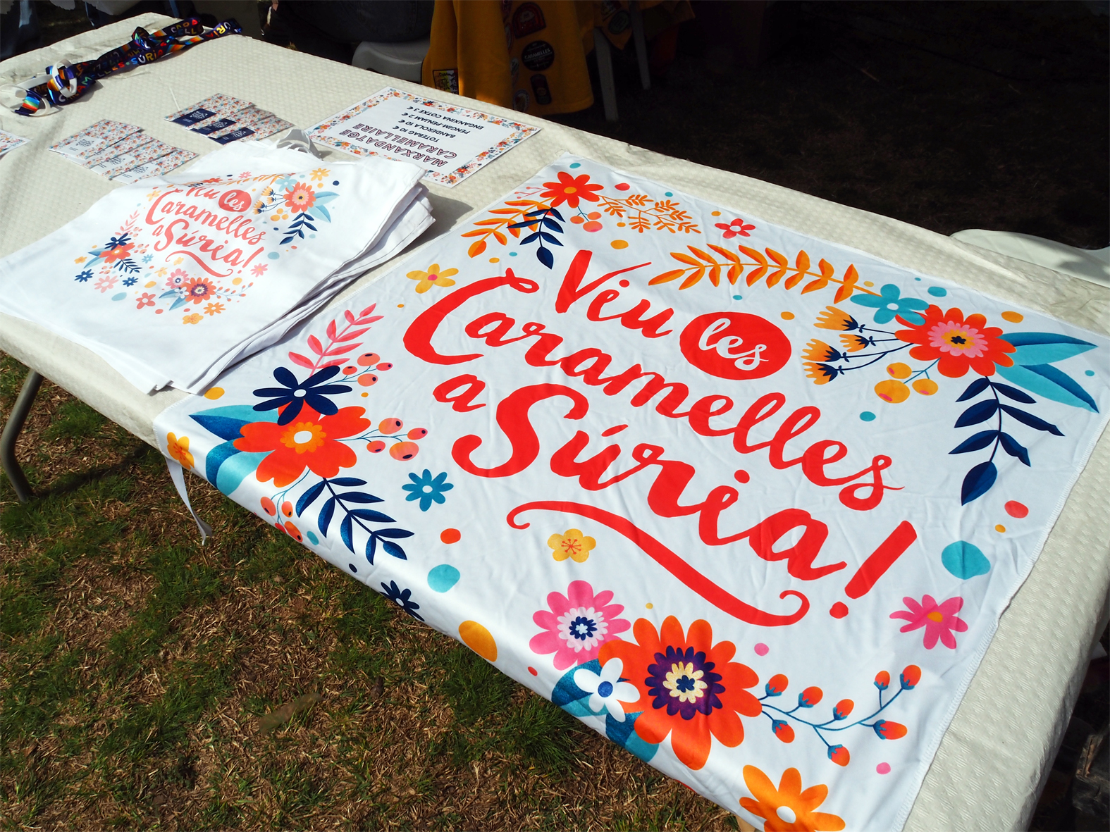 Marxandatge de les Caramelles durant el Vermut Caramellaire de SÃºria al Parc Municipal Macary i Viader.