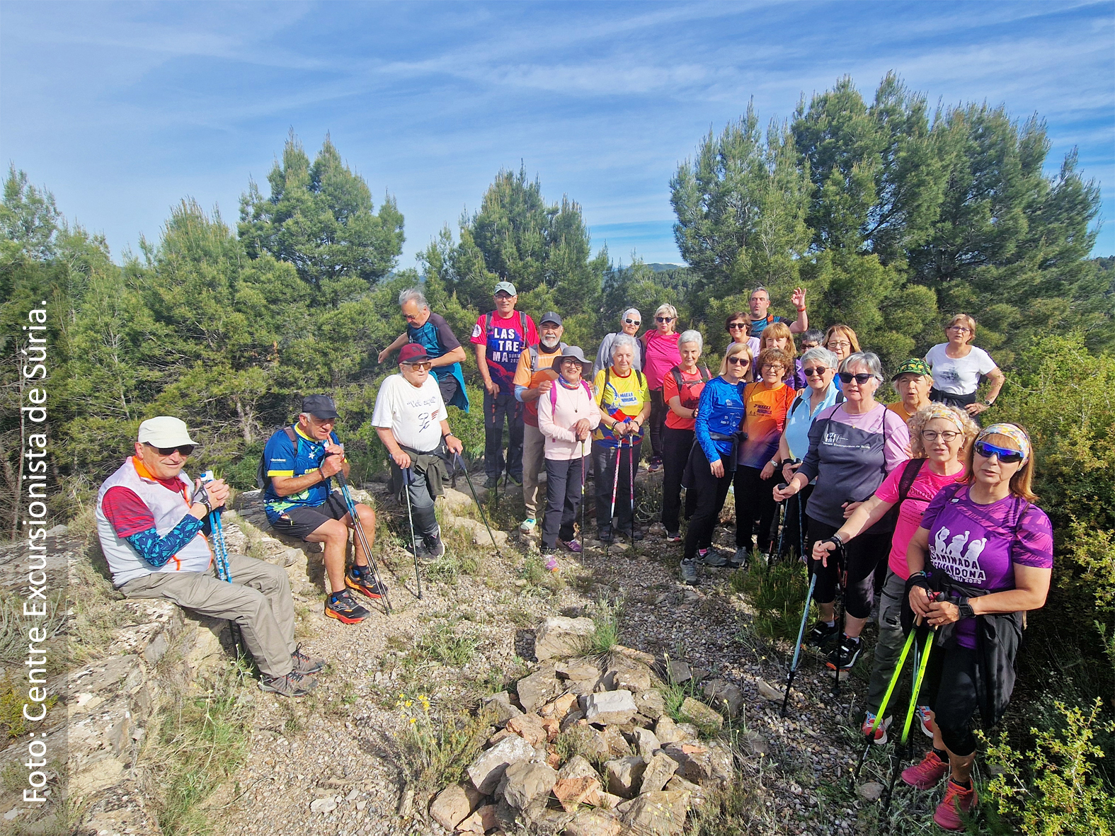 Divendres 8 de maig de 2026 - Caminada a la Talaia i Cal GaudÃ³, a cÃ rrec del Centre Excursionista, dins de la 5a Escola de Salut de SÃºria.