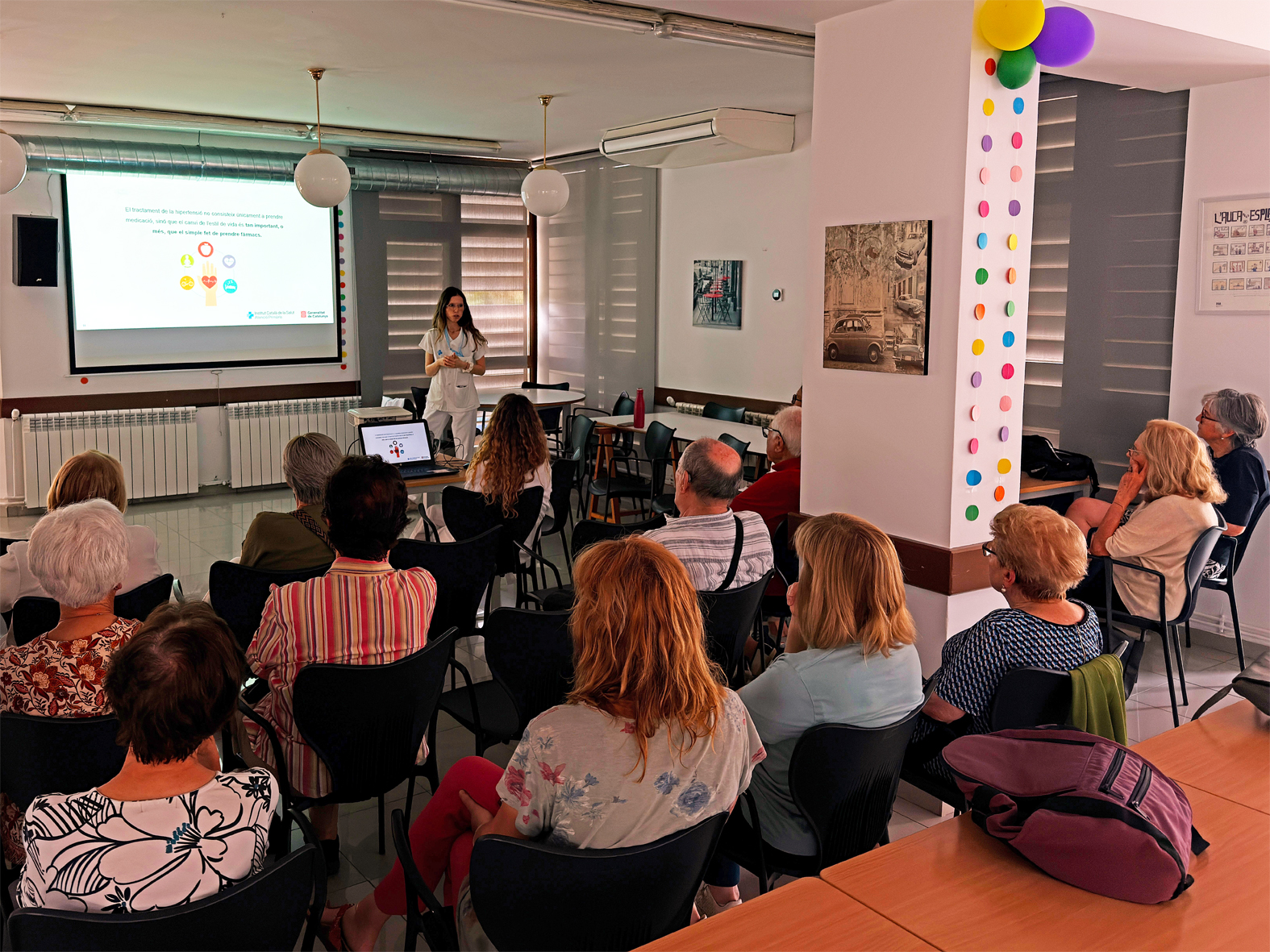 Dijous 4 de juny de 2026 - Xerrada sobre la tensiÃ³ arterial, dins de la 5a Escola de Salut de SÃºria.