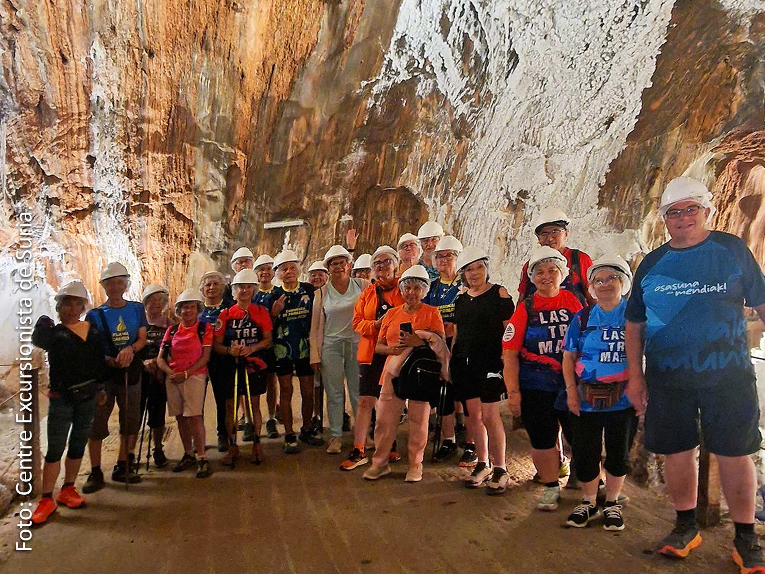Visita a la Minilla de Cardona, a c&agrave;rrec del Centre Excursionista de S&uacute;ria, dins de les darreres activitats de la 5a Escola de Salut de S&uacute;ria.