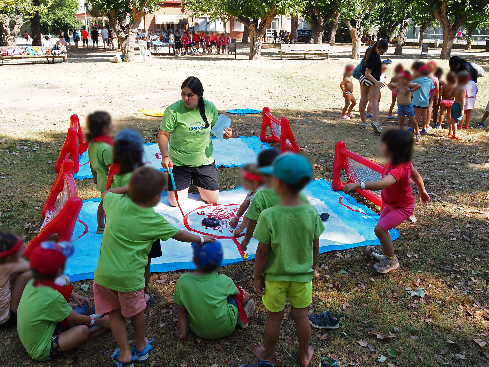 CompeticiÃ³ dels Kampionats Esportius Infantils (KEI), dins de la Festa Major de SÃºria.