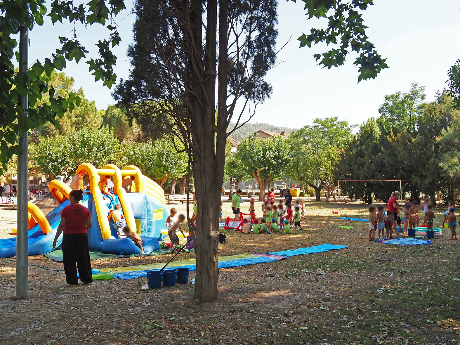 Imatge dels Kampionats Esportius Infantils (KEI), dins de la Festa Major de SÃºria.