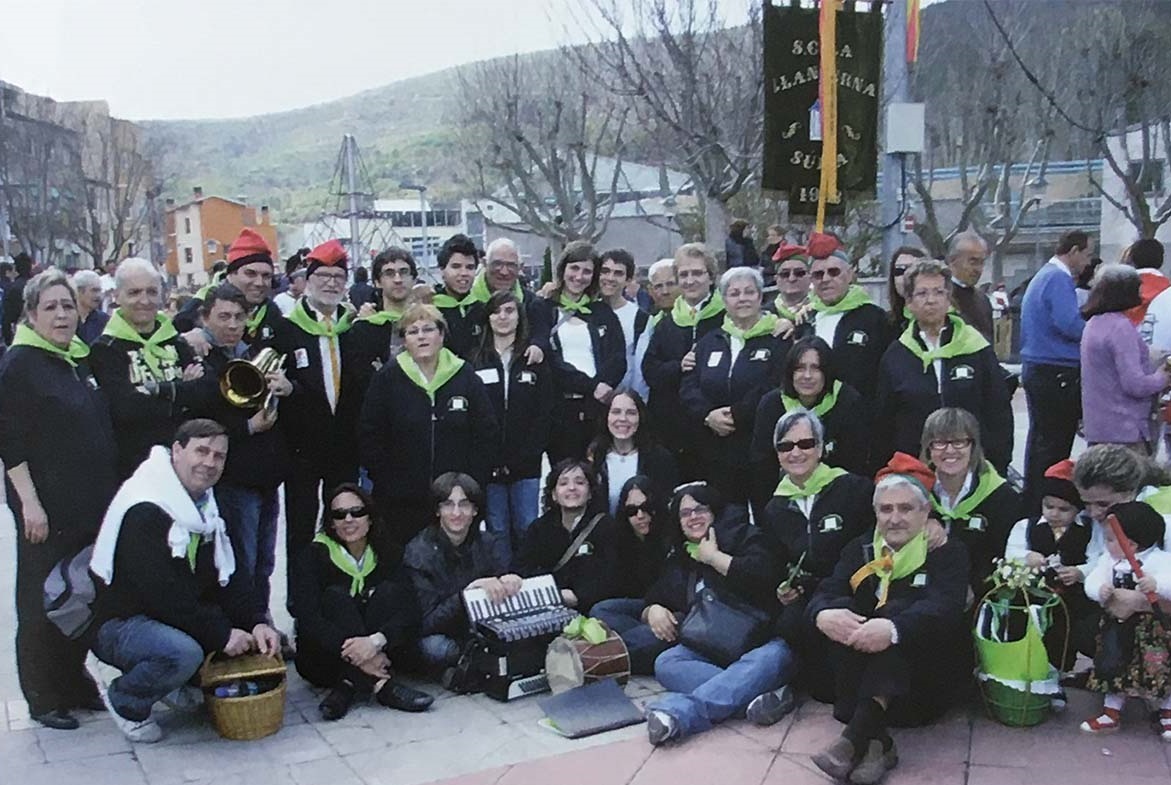 Any 2010 - Colla caramellaire de La Llanterna (font: llibre 'Les Caramelles de SÃºria' de NÃºria Balaguer i Riera).