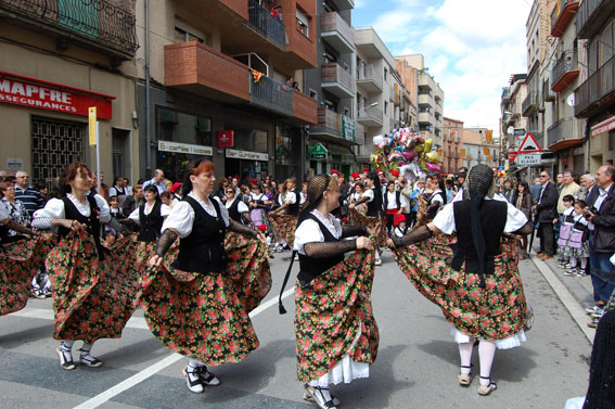 Ball de Mares del Foment Cultural al centre urbÃ  - Abril de 2011.