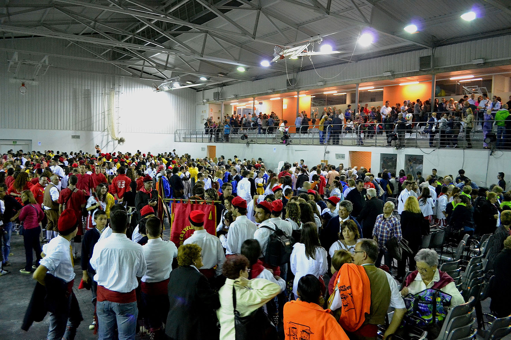 Final de la Trobada Caramellaire del PavellÃ³ Municipal d'Esports - Abril de 2014.