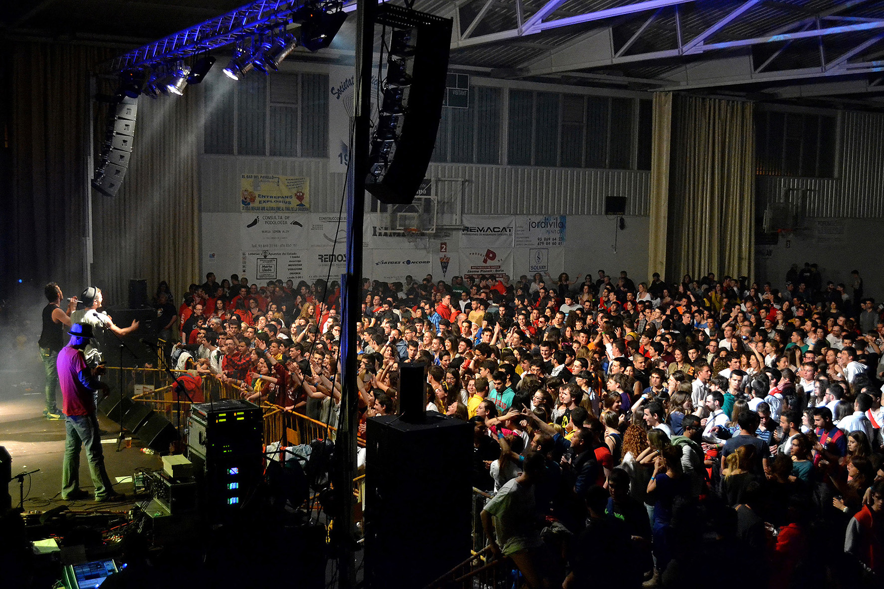 Concert del grup Strombers al PavellÃ³ Municipal d'Esports - Abril de 2015.
