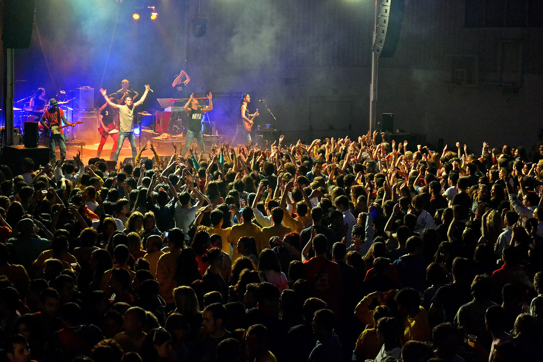 Concert del grup Strombers al PavellÃ³ Municipal d'Esports - Abril de 2015.