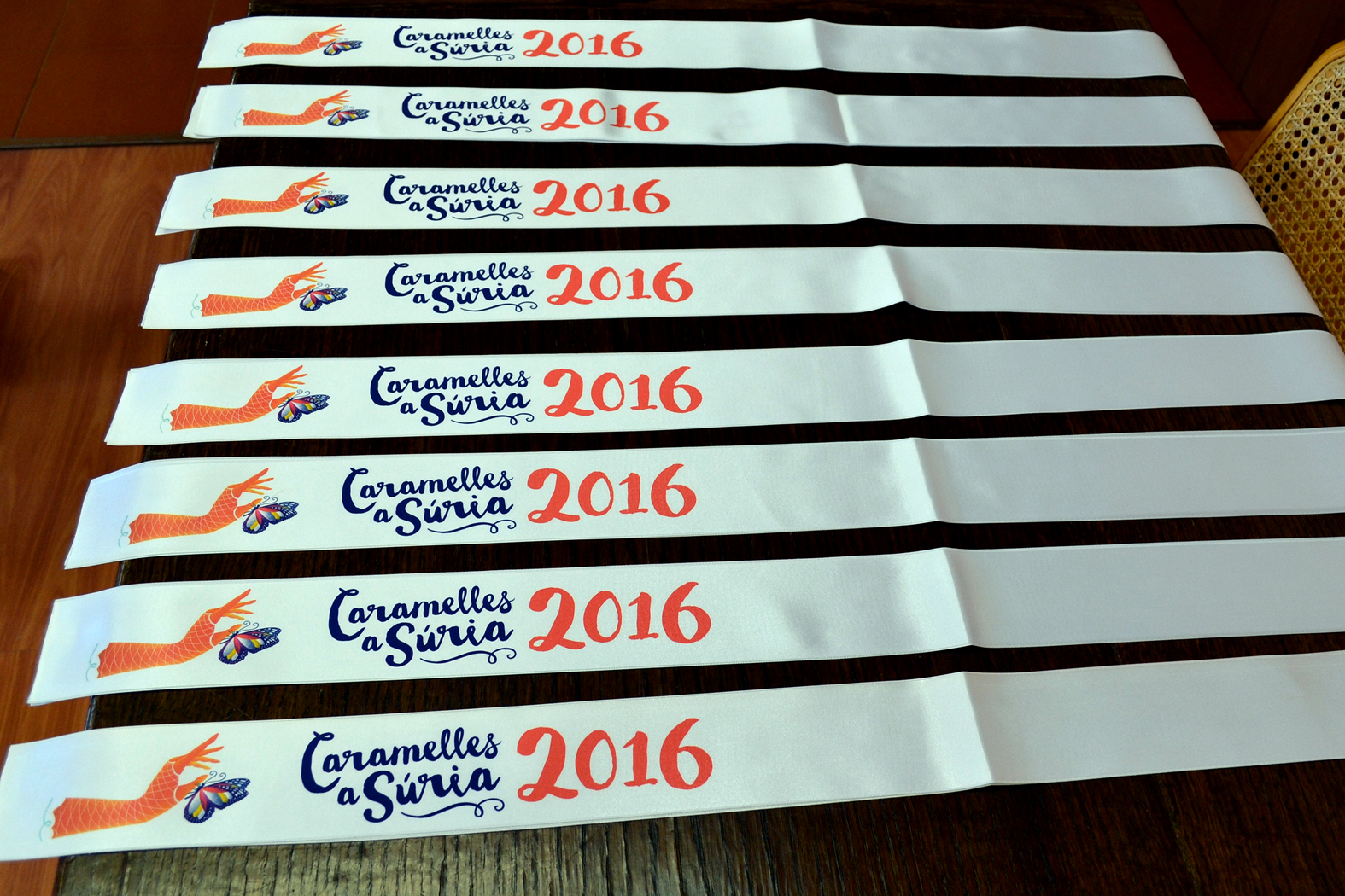 Cintes commemoratives de les Caramelles de Suria 2016 - MarÃ§ de 2016.