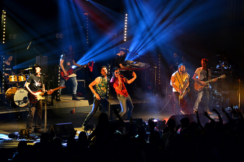 Concert de Strombers al PavellÃ³ Municipal d'Esports - MarÃ§ de 2016.
