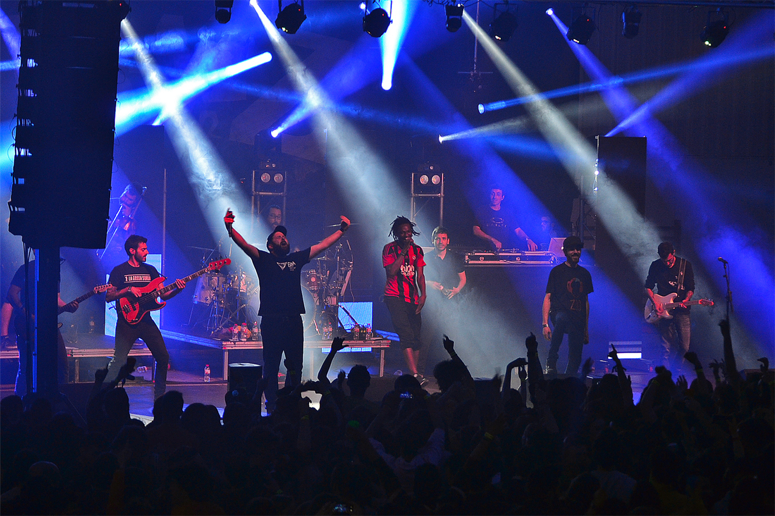 Concert del grup La RaÃ­z al PavellÃ³ Municipal d'Esports - Abril de 2018.