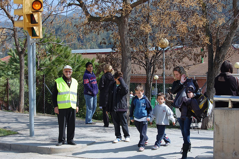 Curs 2009-10. ParticipaciÃ³ del Consell Municipal de la Gent Gran en la Setmana de la Mobilitat.