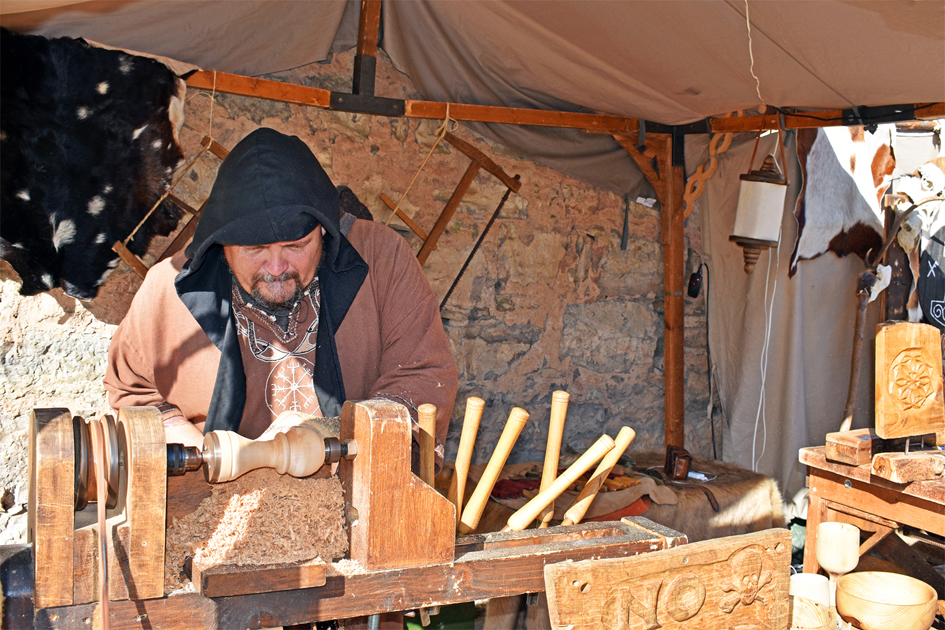 ArtesÃ  de la 19a Fira Medieval dâ€™Oficis de SÃºria, a lâ€™Era del Quinquer.