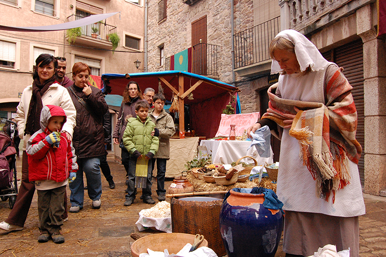 Parada de la 7a Fira Medieval d'Oficis - Novembre de 2008.