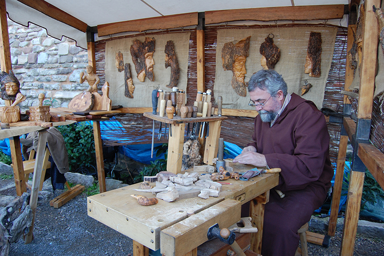 ArtesÃ  de la 7a Fira Medieval d'Oficis - Novembre de 2008.