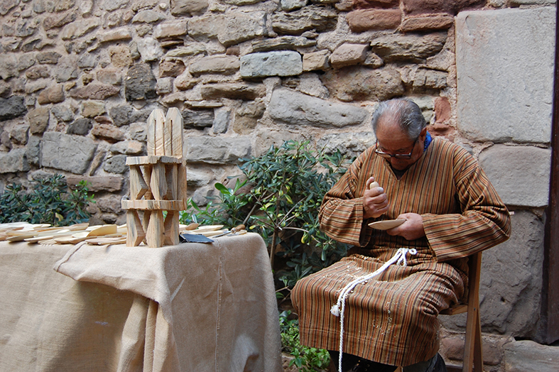 ArtesÃ  de la 7a Fira Medieval d'Oficis - Novembre de 2008.
