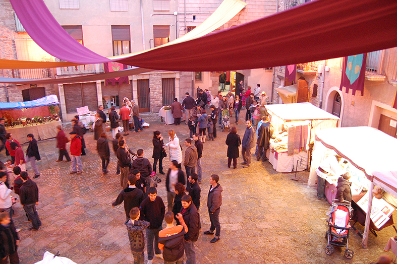 Ambient de la 7a Fira Medieval d'Oficis - Novembre de 2008.