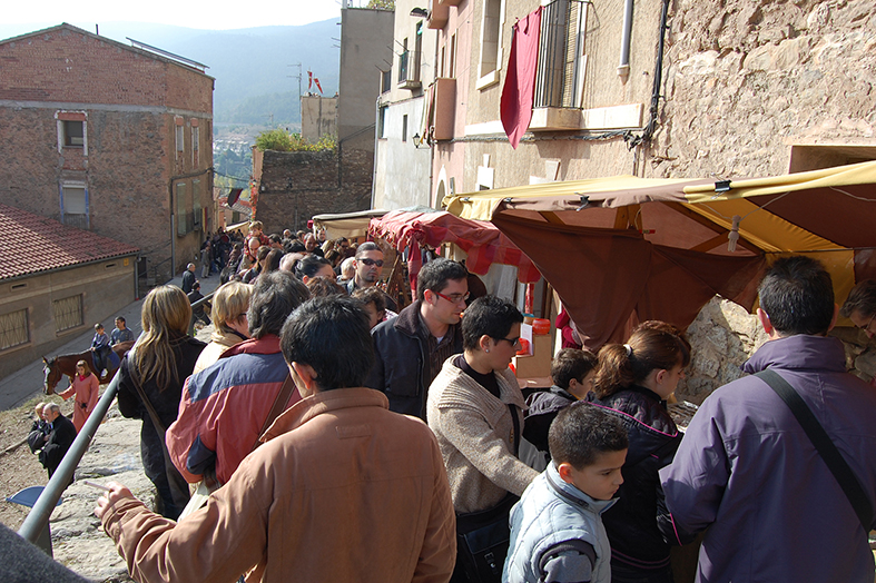 Ambient de la 7a Fira Medieval d'Oficis - Novembre de 2008.