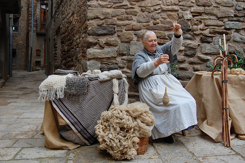 Filadora de la 7a Fira Medieval d'Oficis - Novembre de 2008.