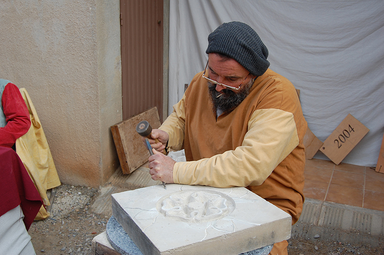 ArtesÃ  de la 7a Fira Medieval d'Oficis - Novembre de 2008.