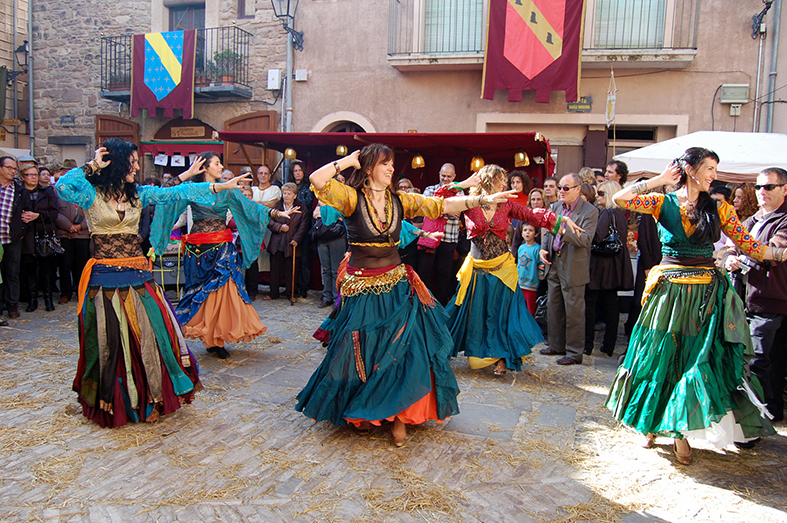 ActuaciÃ³ de la 10a Fira Medieval d'Oficis - Novembre de 2011.