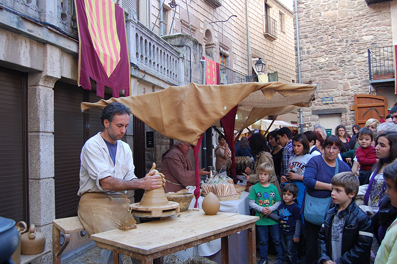 ArtesÃ  de la 10a Fira Medieval d'Oficis - Novembre de 2011.