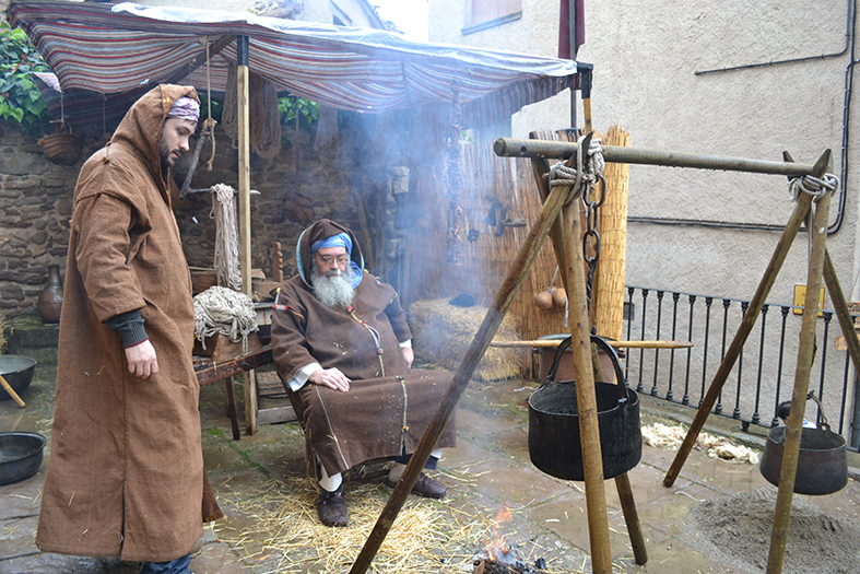 Personatges de l'11 Fira Medieval d'Oficis - Novembre de 2012.