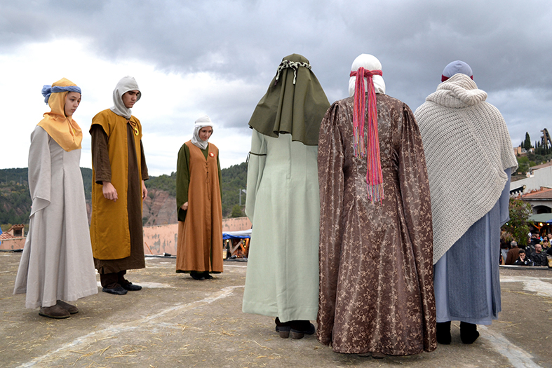 Espectacle de l'11a Fira Medieval d'Oficis - Novembre de 2012.