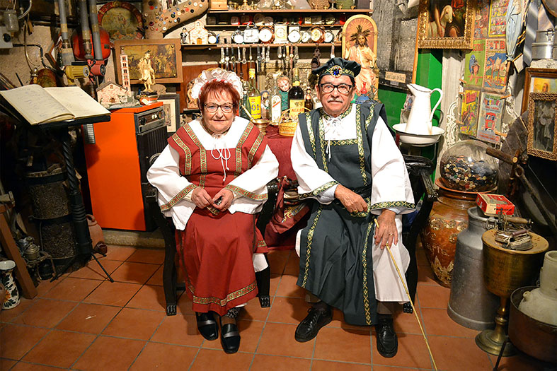 Personatges de la 16a Fira Medieval d'Oficis de SÃºria - Novembre de 2017.