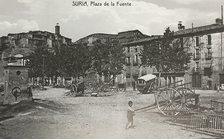 DÃ¨cada de 1910 - Pla de la Font (font: llibre 'SÃºria ahir i avui' de Josep Massana i Portella).