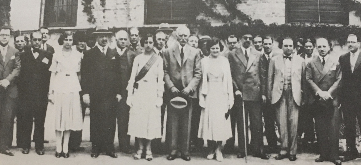 Any 1932 - Visita del President de la Generalitat Francesc MaciÃ  (font: llibre 'SÃºria, el meu poble' de Pau Soler i Clariana).