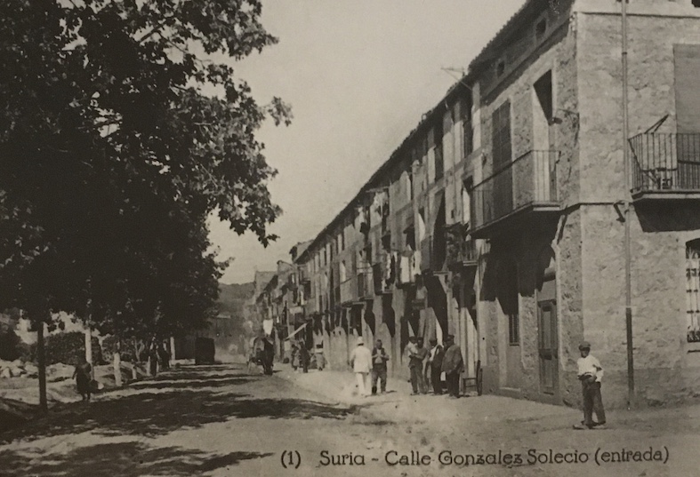 Sense data - Carrer GonzÃ¡lez Solesio (font: llibre 'SÃºria, el meu poble' de Pau Soler i Clariana).