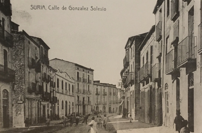Sense data - Carrer GonzÃ¡lez Solesio (font: llibre 'SÃºria, el meu poble' de Pau Soler i Clariana).