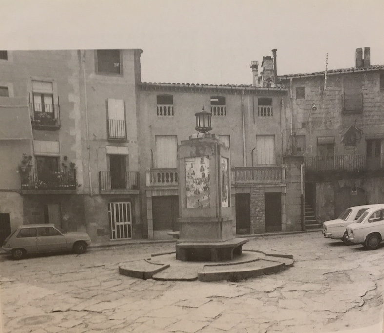 Sense data - PlaÃ§a Major del Poble Vell (font: llibre 'SÃºria, el meu poble' de Pau Soler i Clariana).