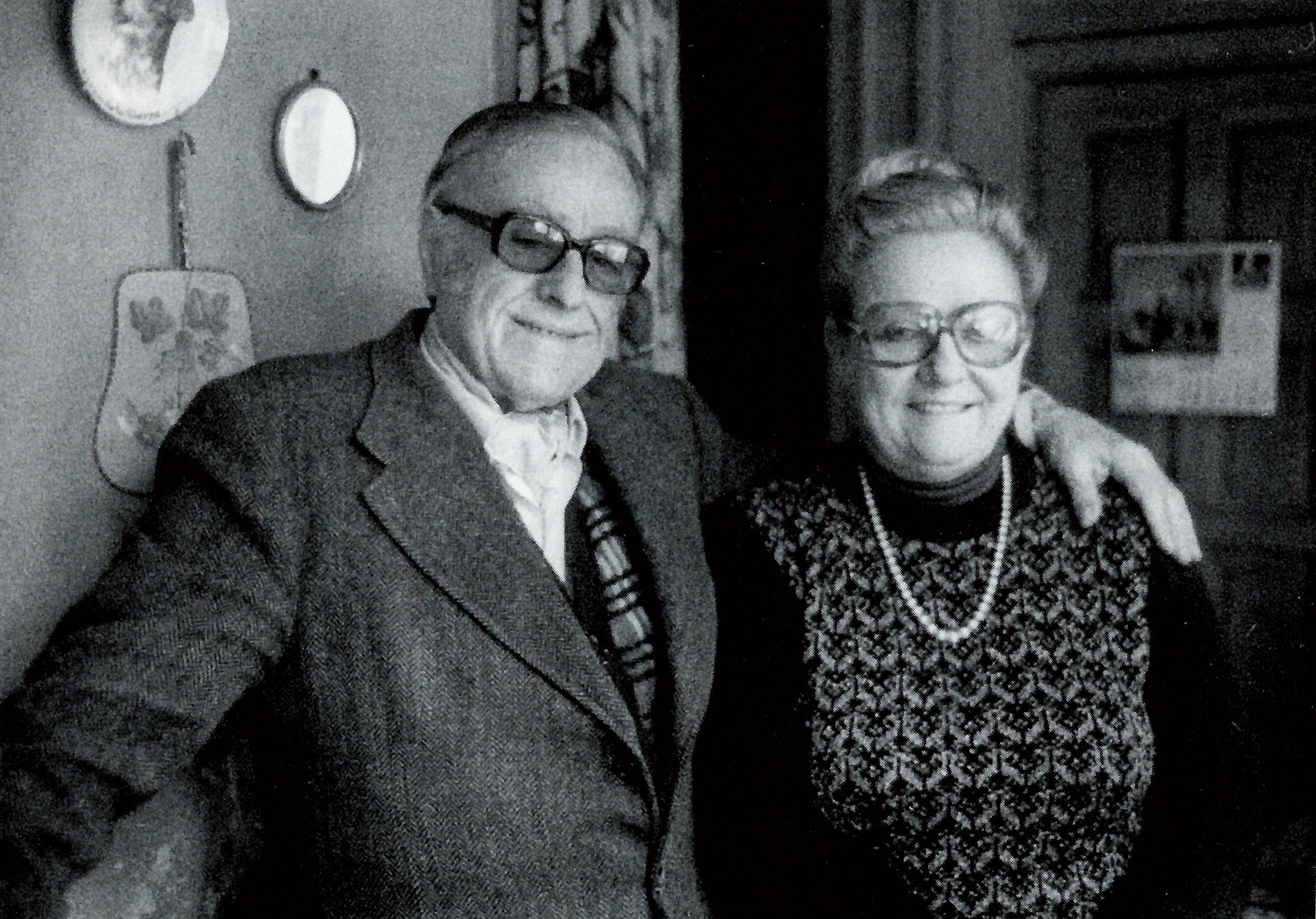Ramon Biadiu i la seva esposa, Consol Ester (font: llibre 'Ramon Biadiu (1906-1984). Cineasta d'avantguarda').