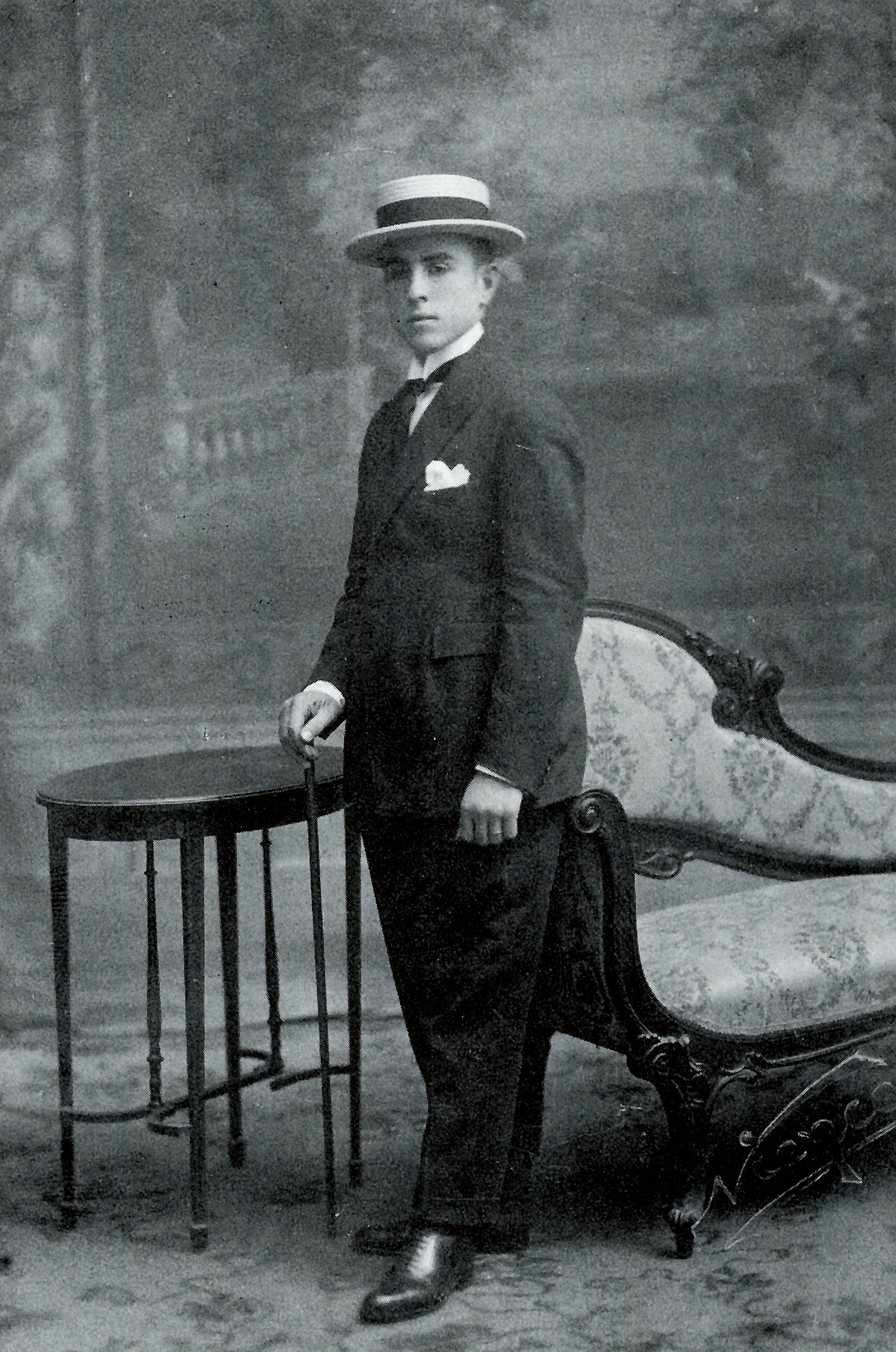 Ramon Biadiu, en una foto de joventut (font: llibre 'Ramon Biadiu (1906-1984). Cineasta d'avantguarda').