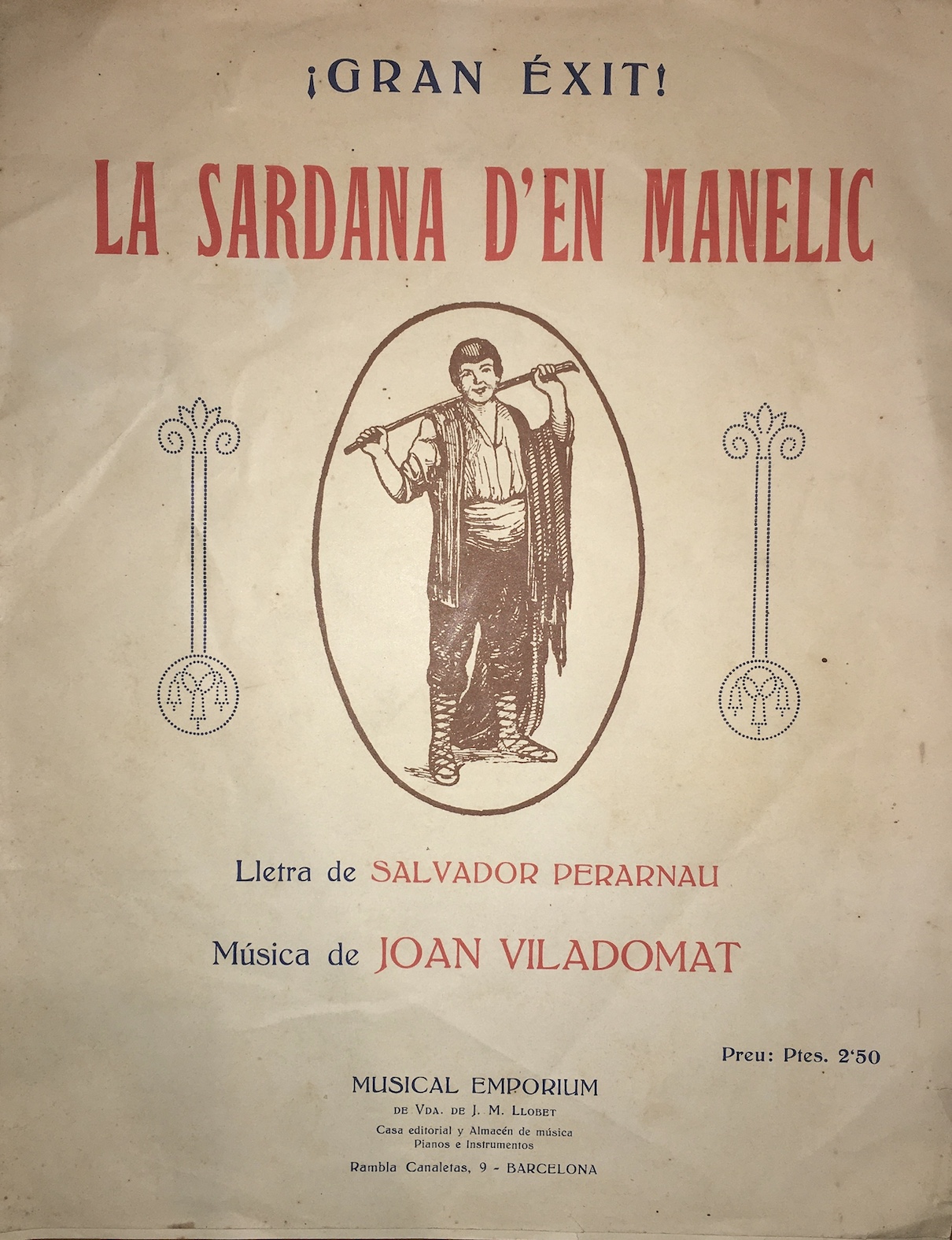 Portada de 'La sardana d'en Manelic'.