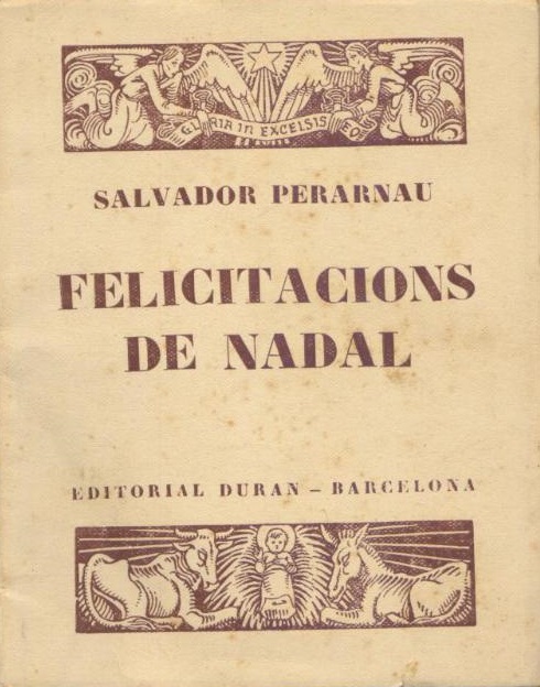 Any 1948 - Portada de 'Felicitacions de Nadal'.