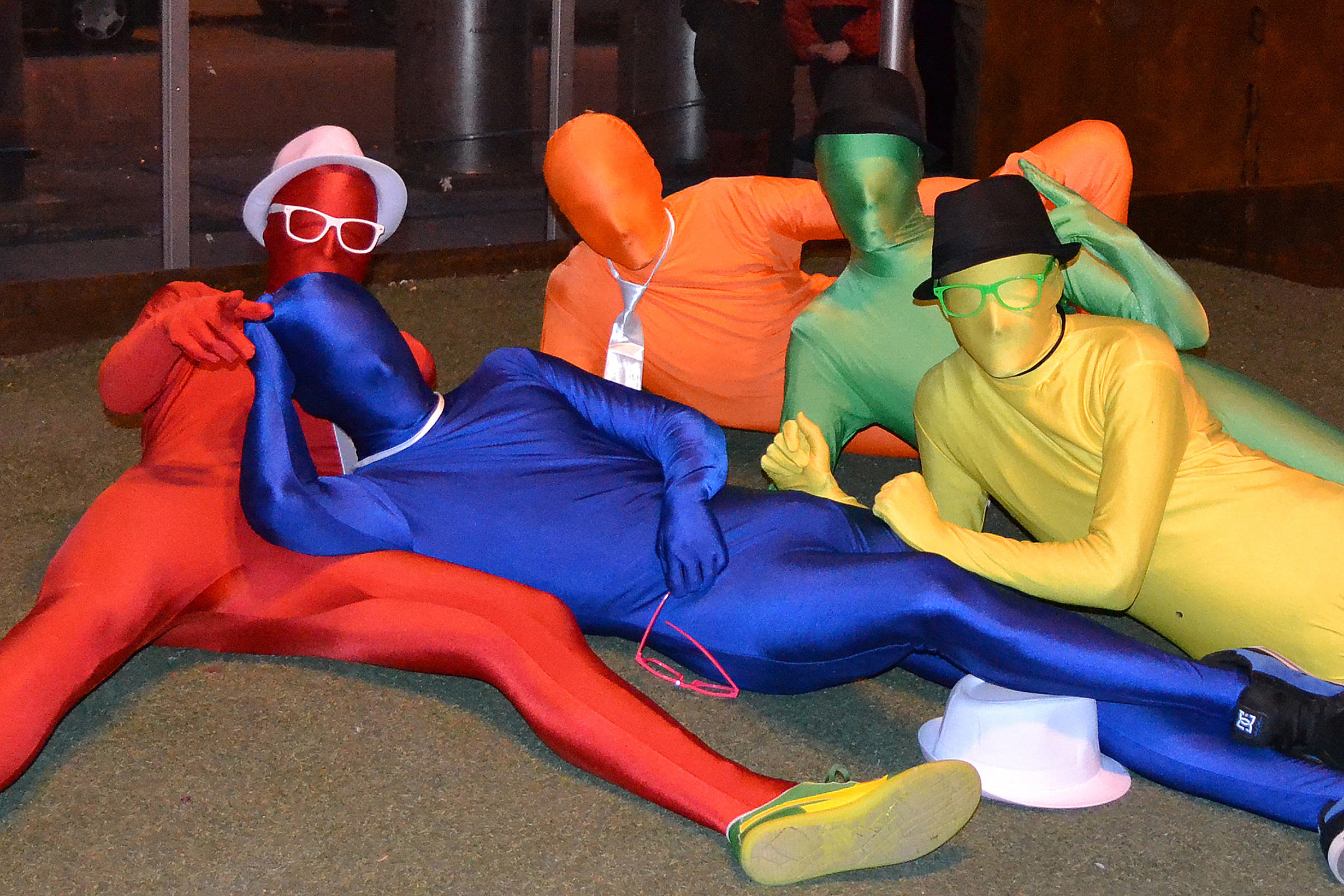 Participants en la rua del Carnestoltes de SÃºria 2013.