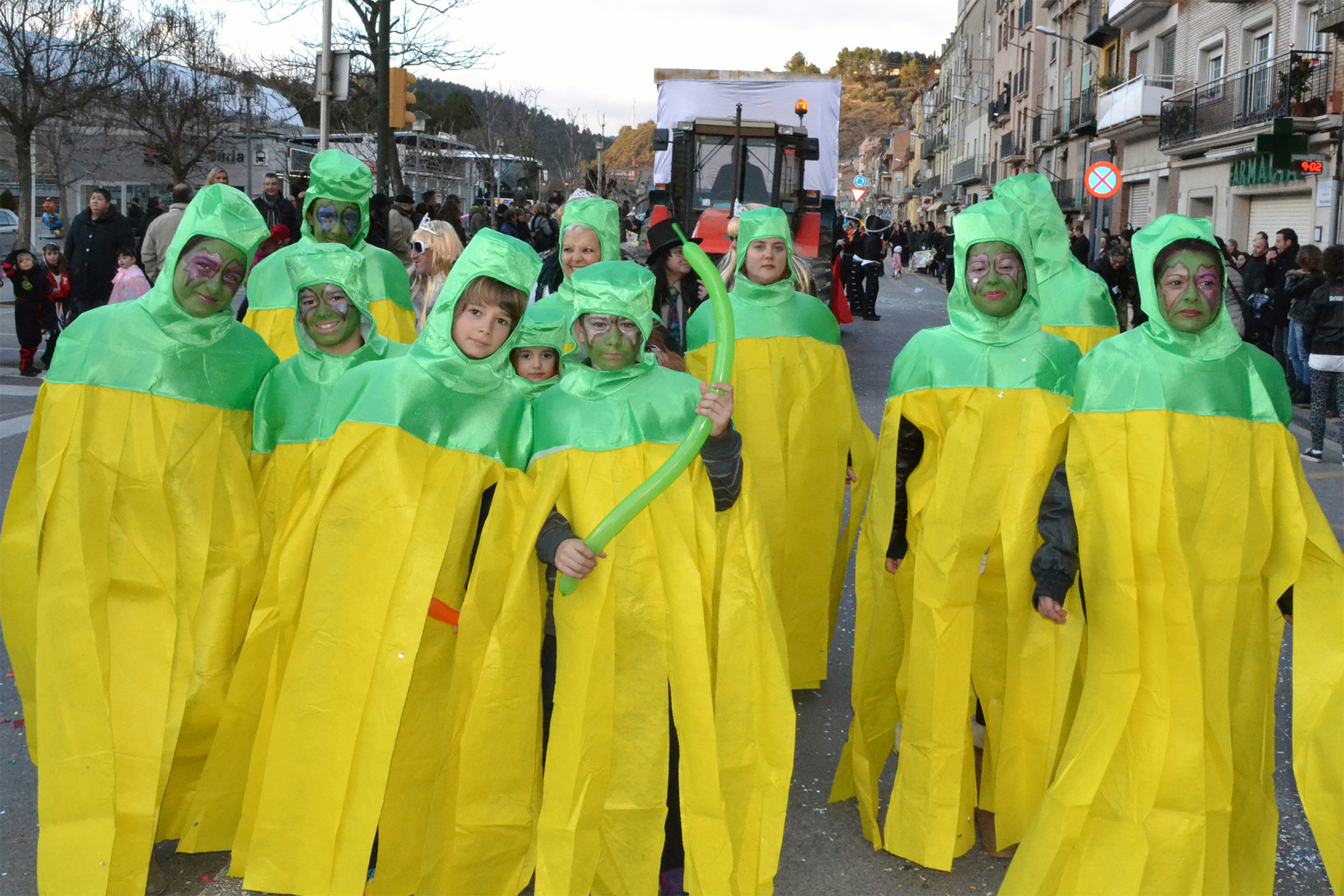 Participants en la rua del Carnestoltes de SÃºria 2013.