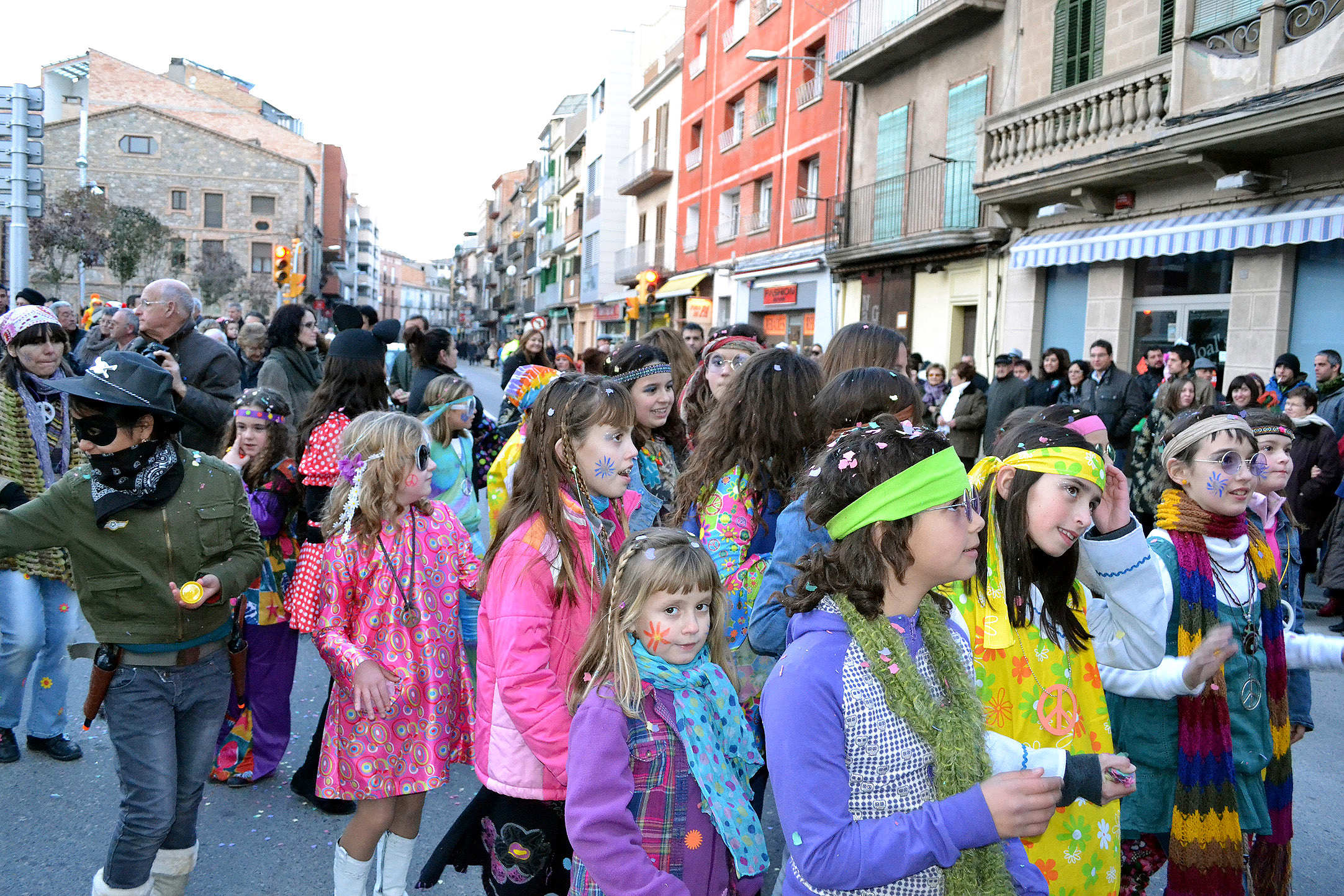 Participants en la rua del Carnestoltes de SÃºria 2013.