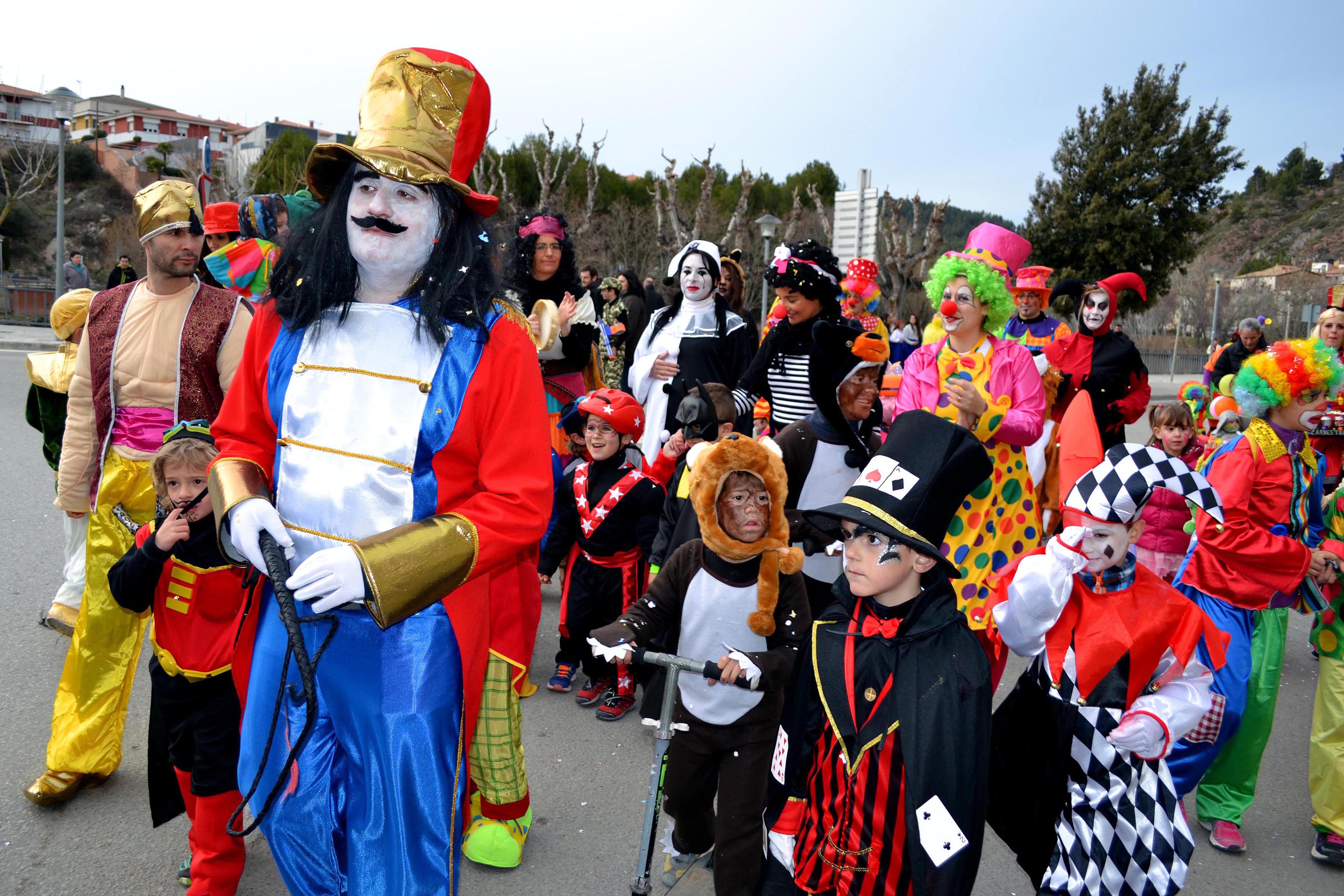 Participants en la rua del Carnestoltes de SÃºria 2014.