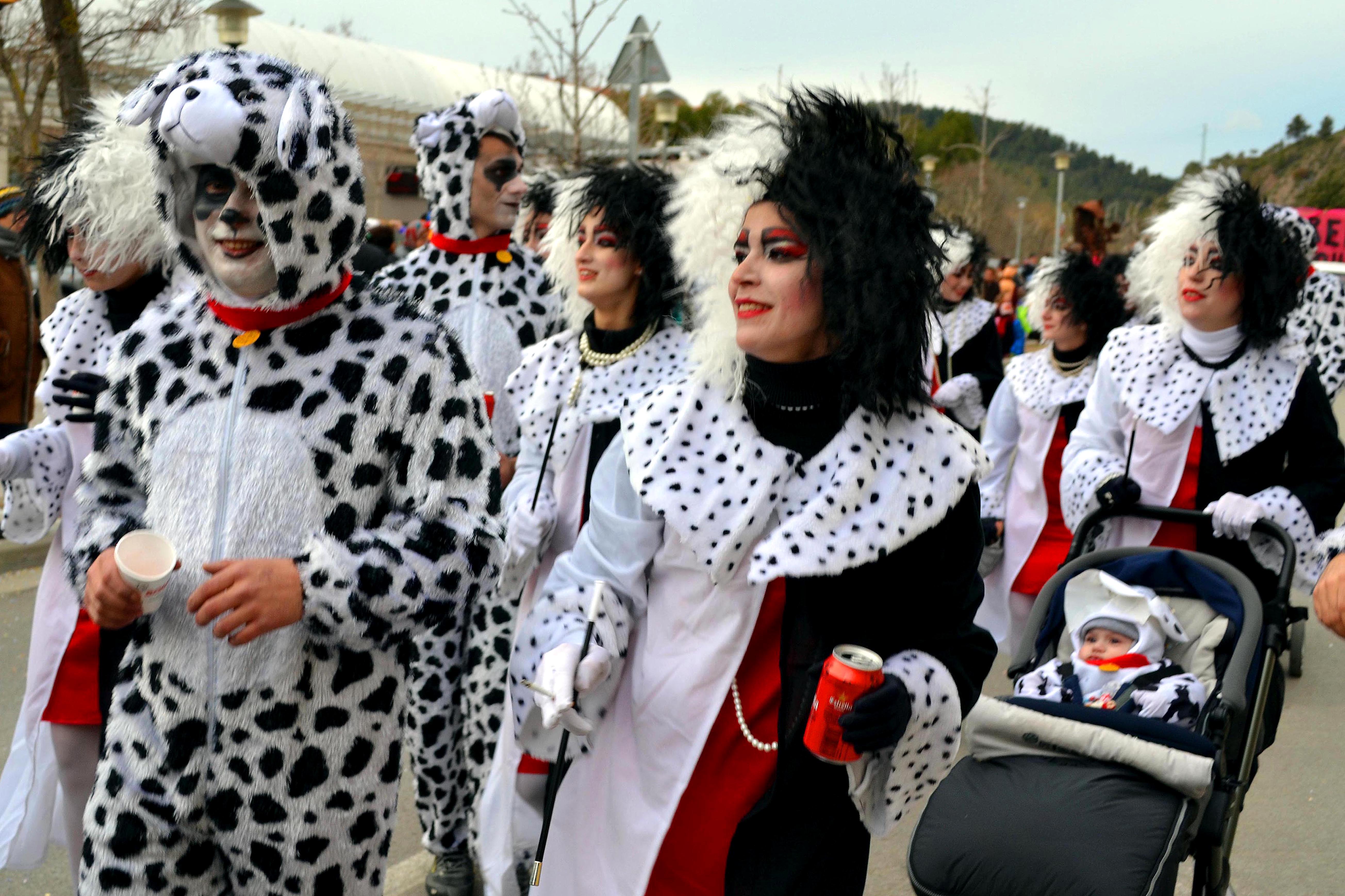 Participants en la rua del Carnestoltes de SÃºria 2014.