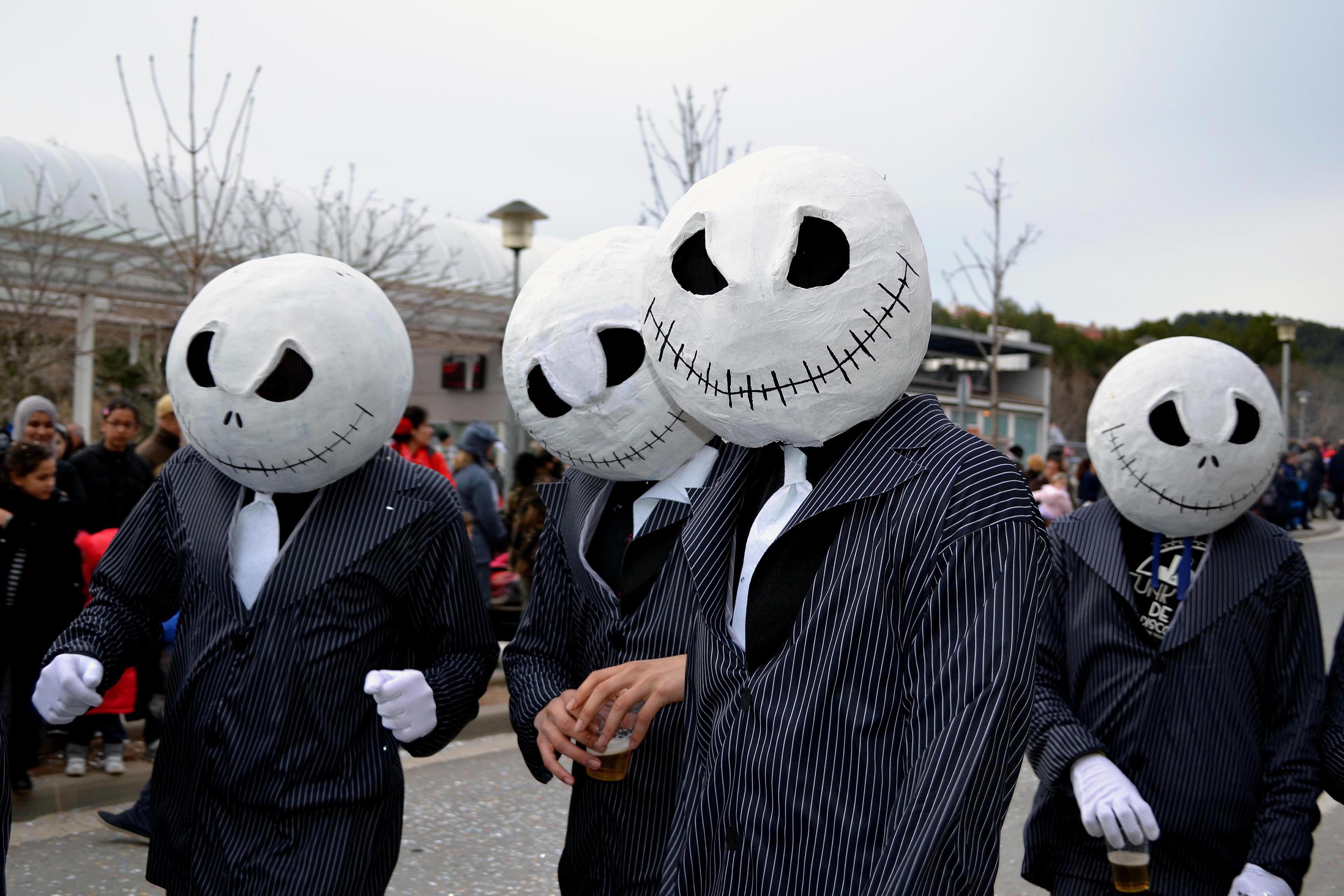 Participants en la rua del Carnestoltes de SÃºria 2014.