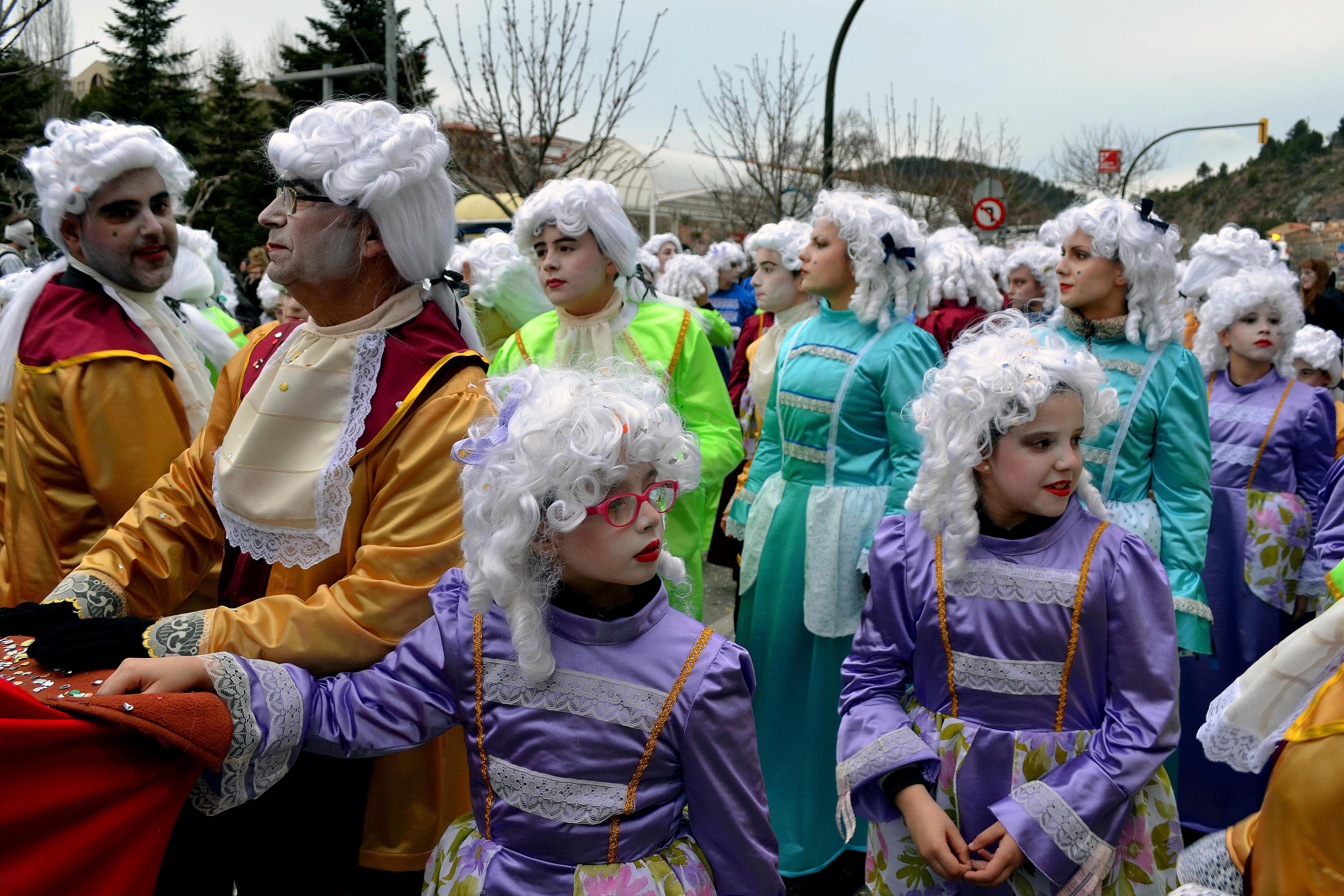 Participants en la rua del Carnestoltes de SÃºria 2014.