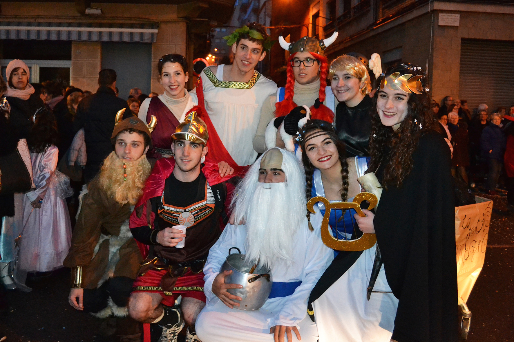Participants en la rua del Carnestoltes de SÃºria 2016.
