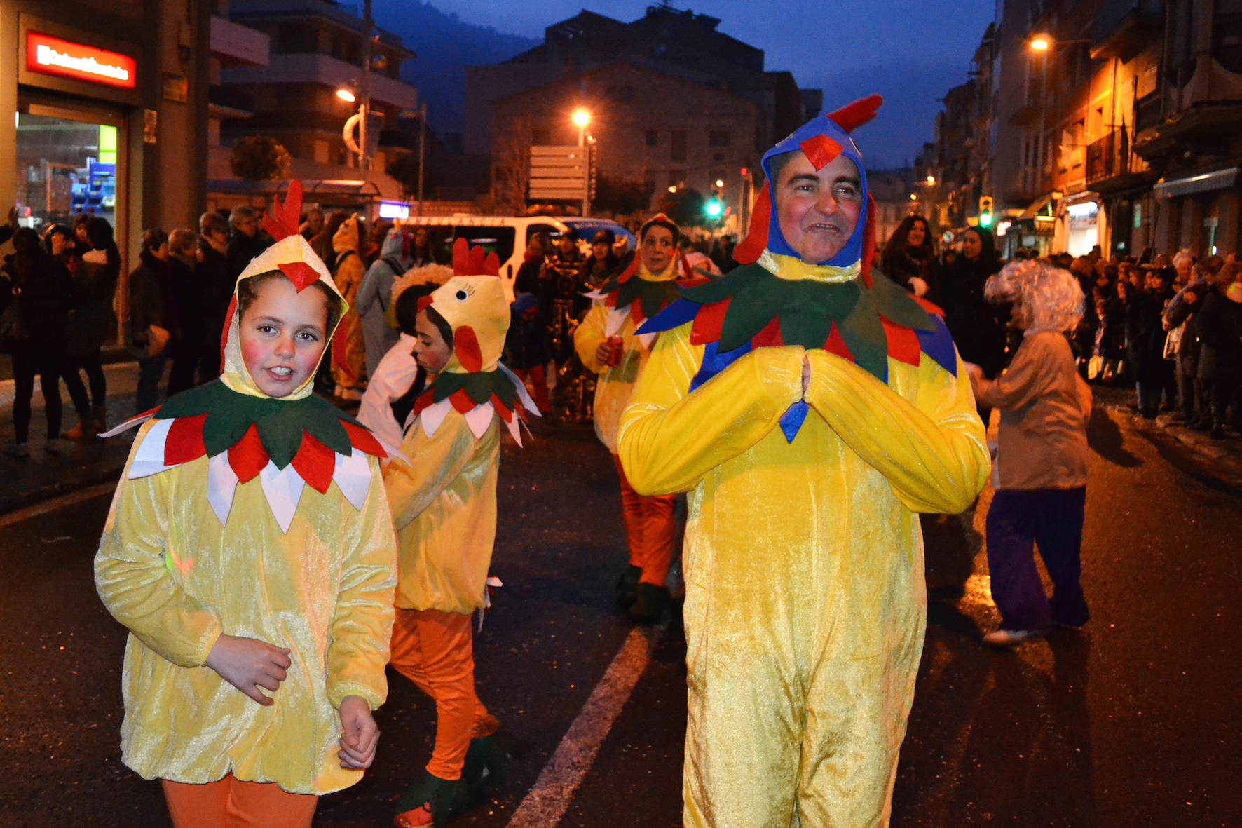 Participants en la rua del Carnestoltes de SÃºria 2016.