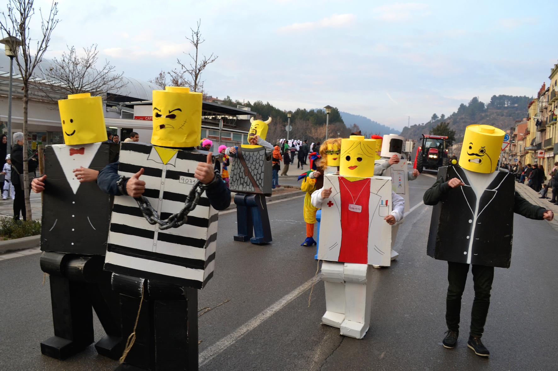 Participants en la rua del Carnestoltes de SÃºria 2016.