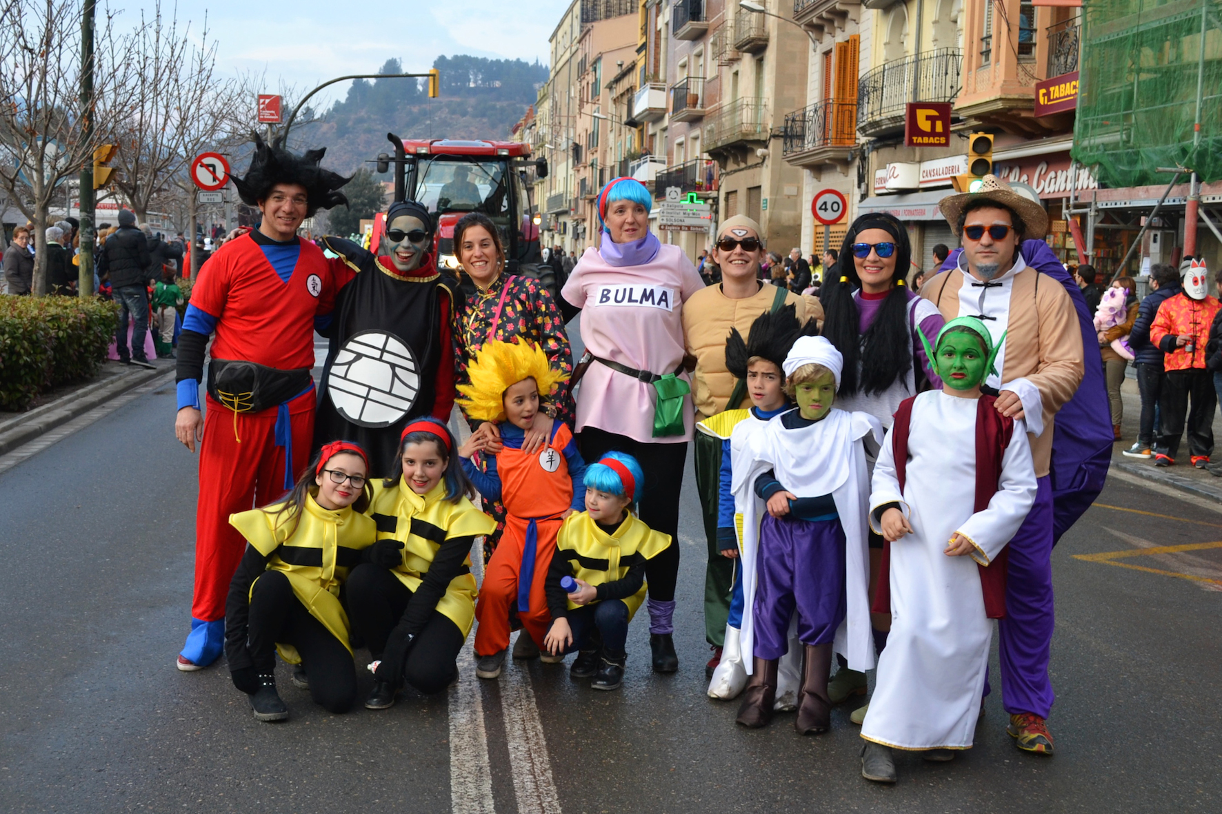 Participants en la rua del Carnestoltes de SÃºria 2016.