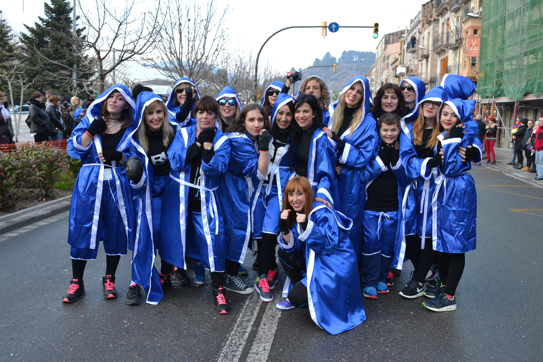 Participants en la rua del Carnestoltes de SÃºria 2016.