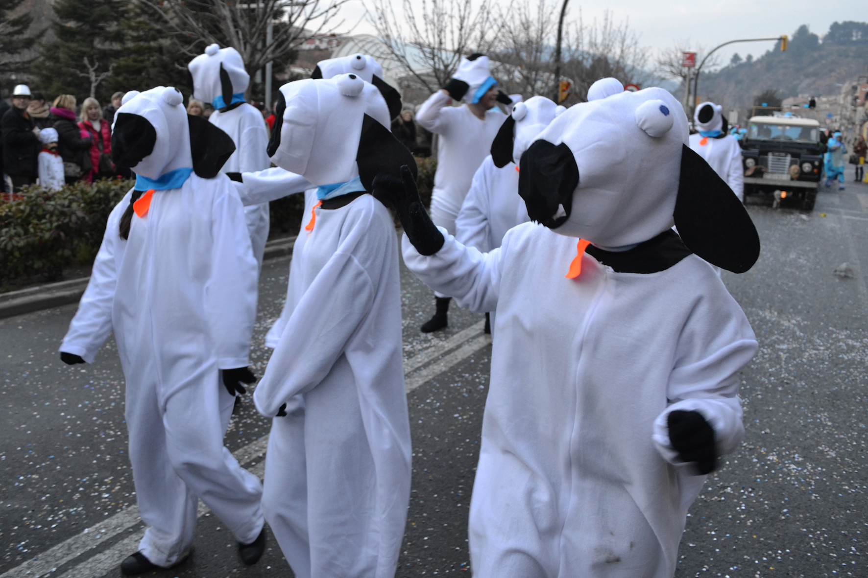 Participants en la rua del Carnestoltes de SÃºria 2016.